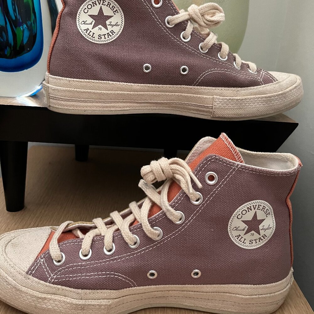 EUC CTAS Converse Renew Chuck 70 High 'Tri-Panel Pack' (9M / 11W) KICKS - Picture 4 of 7